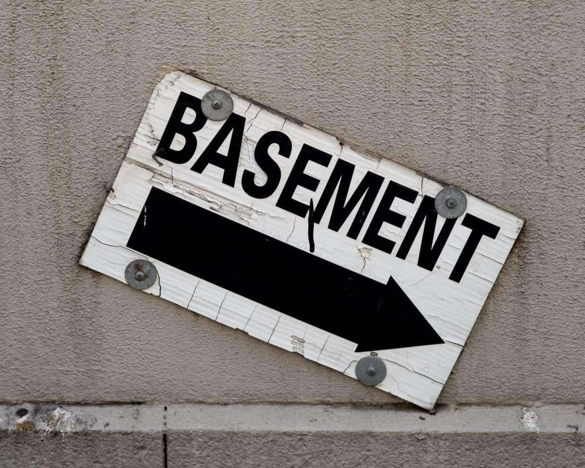 basement sign